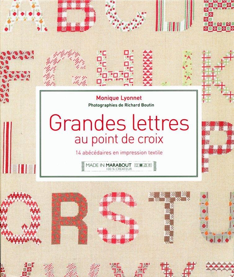 クロスステッチ　GRANDES LETTRES - ハードカバー書籍