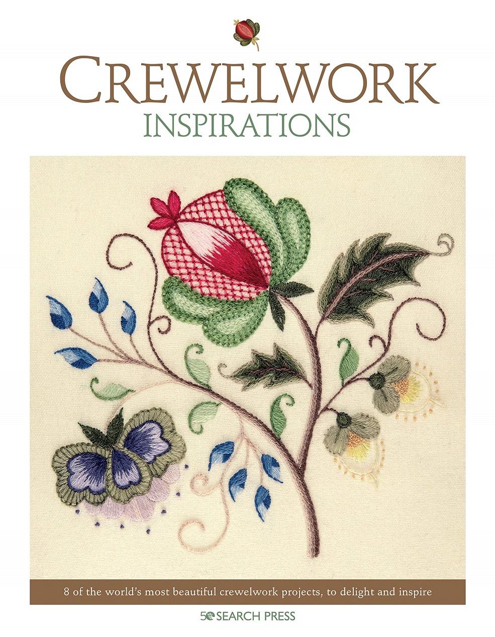 クロスステッチ　CREWELWORK INSPIRATIONS - ソフトカバー書籍