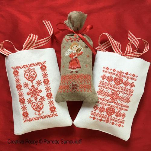 クロスステッチ　サモイロフ単品図案(cp) - Small Christmas Gift Bags
