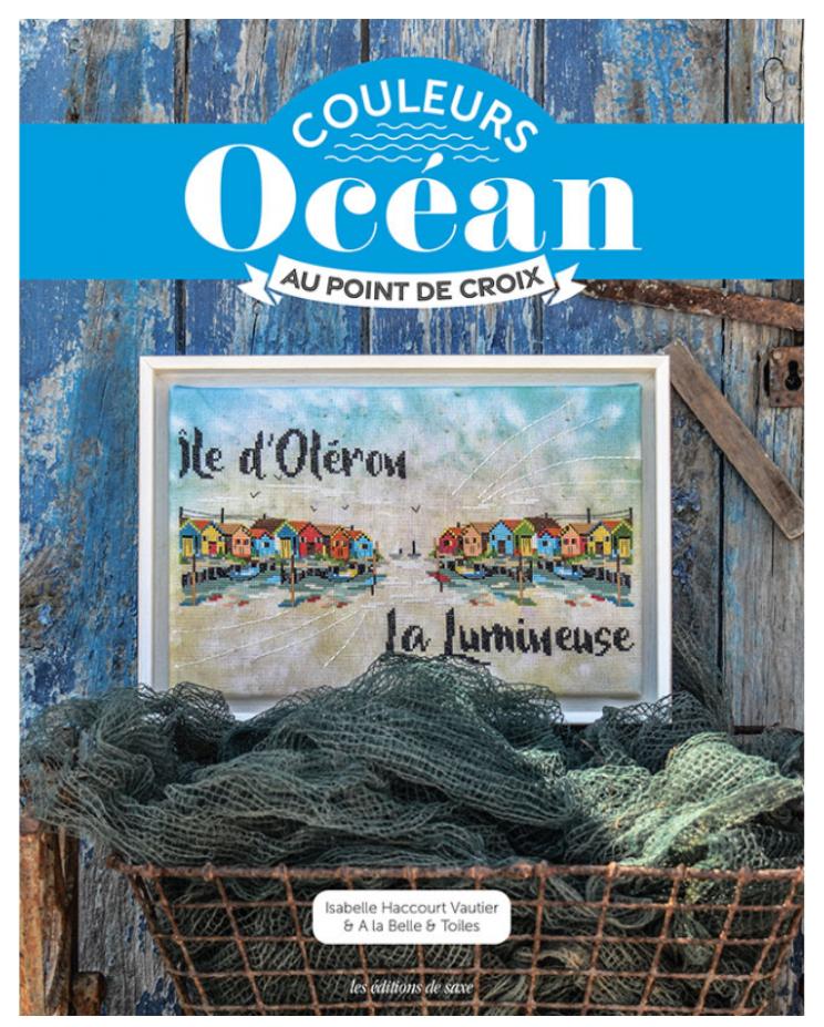 クロスステッチ　COULEURS OCEAN AU POINT DE CROIX - ソフトカバー書籍