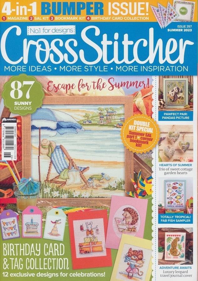 クロスステッチ　CROSS STITCHER - 23JUL#397