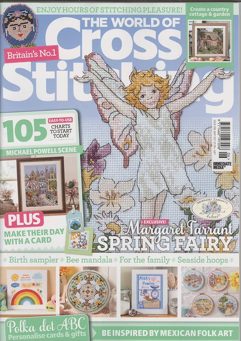 クロスステッチ THE WORLD OF CROSS STITCHING - 21MAY#306