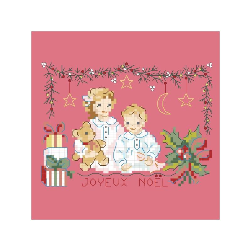 クロスステッチ Les Brodeuses Parisiennes 図案 - Nuit de Noel Chromo