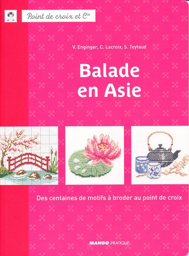 クロスステッ図案本 BALADE EN ASIE#31 - ソフトカバー書籍