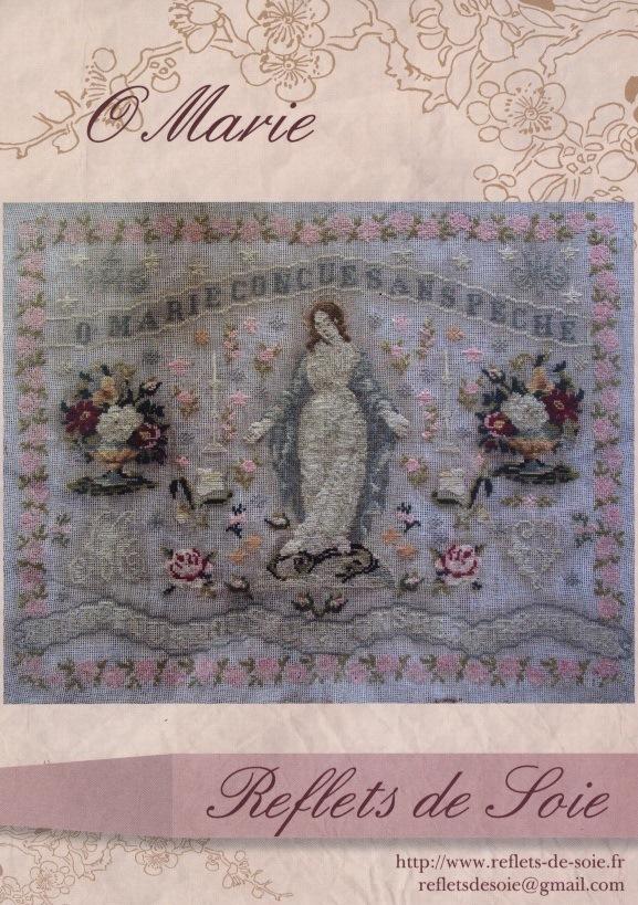 REFLETS DE SOIE 図案 - O Marie
