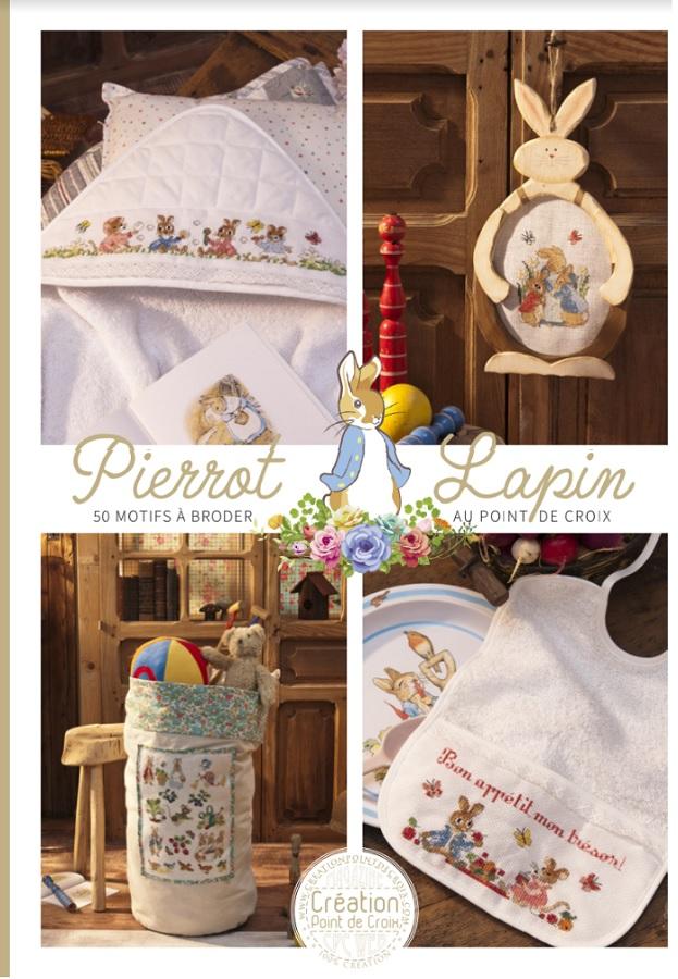 クロスステッチ ピーターラビット　MOOK Pierrot-Lapin