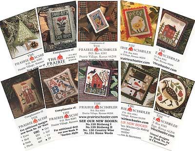 クロスステッチ THE PRAIRIE SCHOOLER MINI-CARD - MC-C