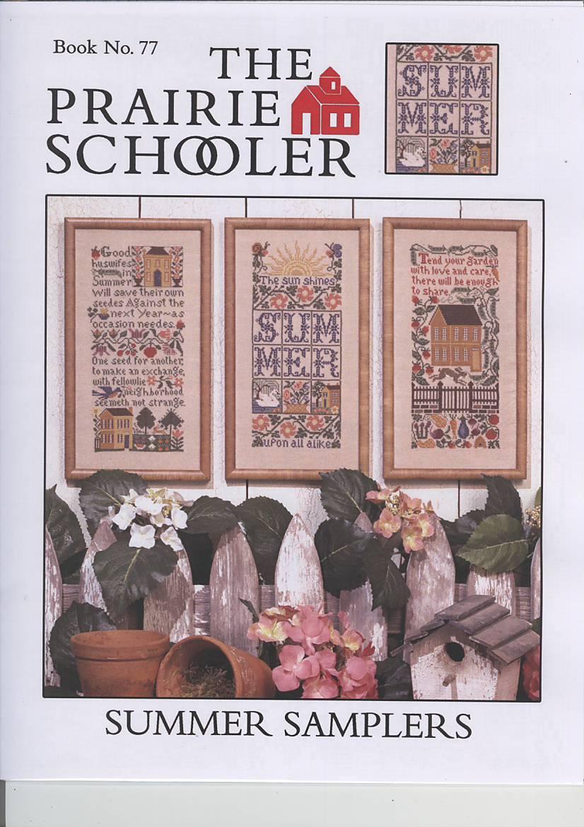 クロスステッチ THE PRAIRIE SCHOOLER BOOK Ⅱ - 217 SUMMER SAMPLERS 