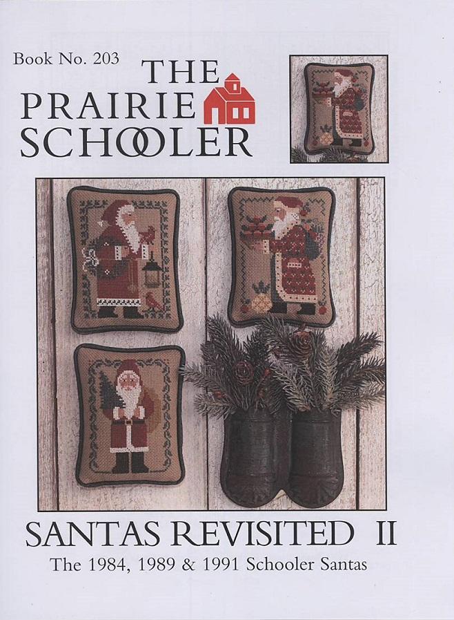クロスステッチ THE PRAIRIE SCHOOLER BOOK 213 SANTAS REVISITED II