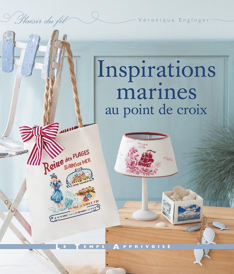 クロスステッチ INSPIRATIONS MARINES AU POINT DE CROIX - ハードカバー書籍