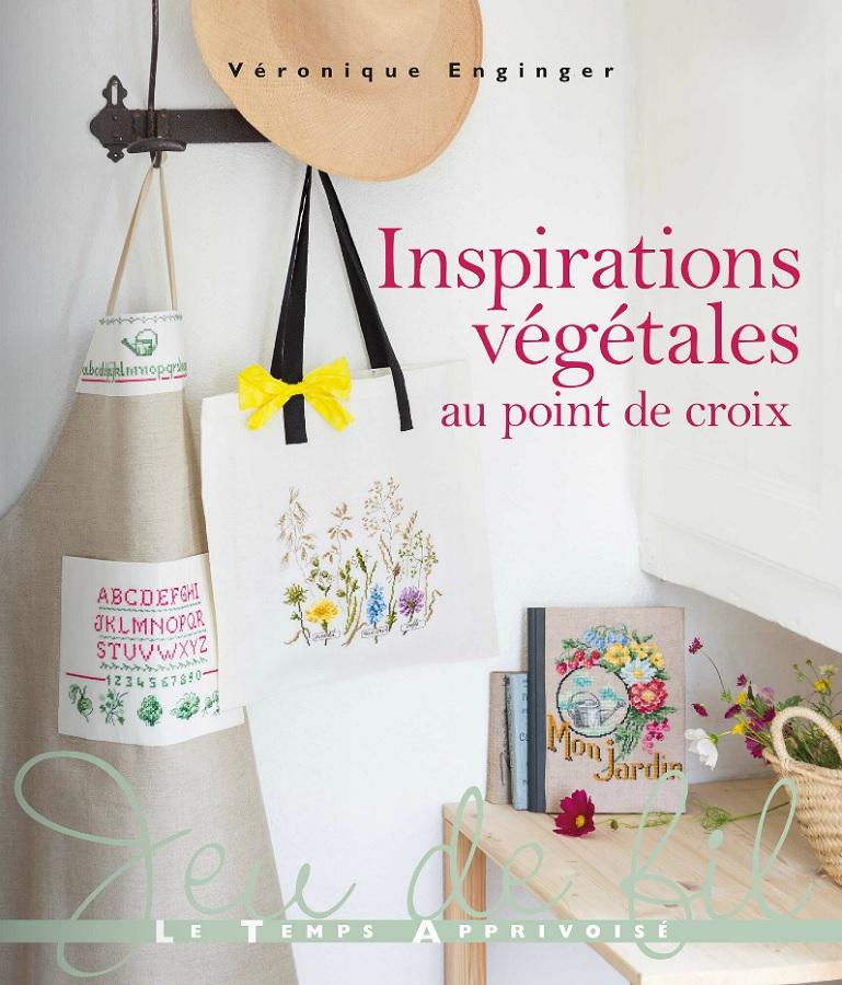 クロスステッチ　INSPIRATIONS VEGETALES AU POINT DE CROIX - ソフトカバー書籍