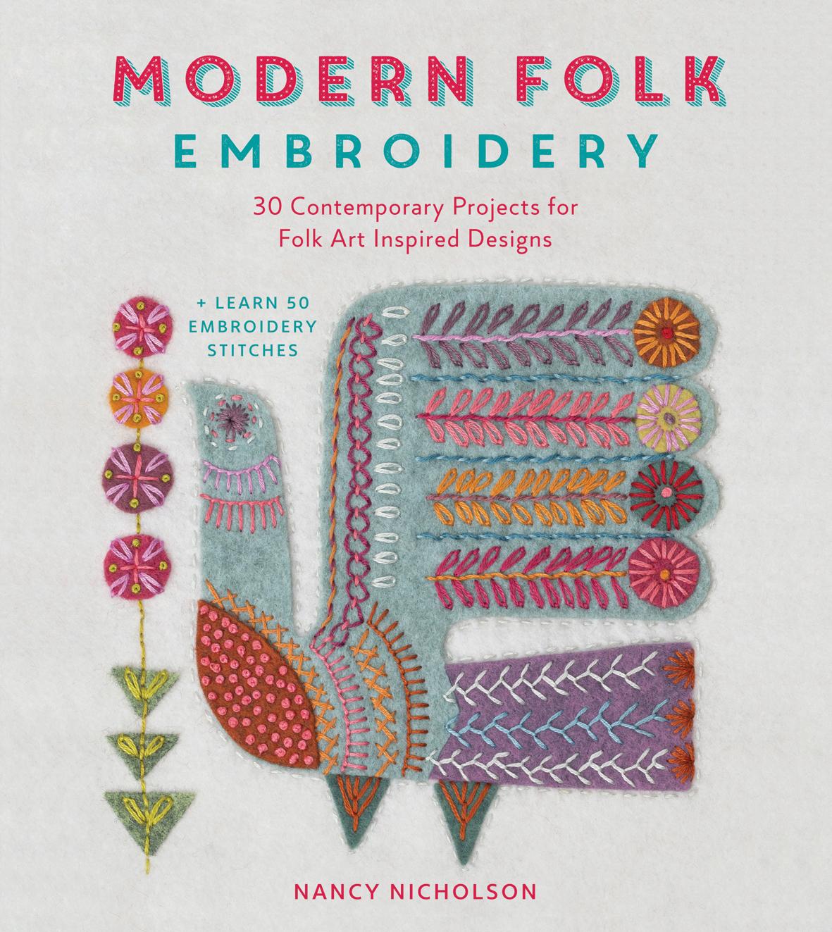 MODERN FOLK EMBROIDERY 30 CONTEMPORARY PROJECTS