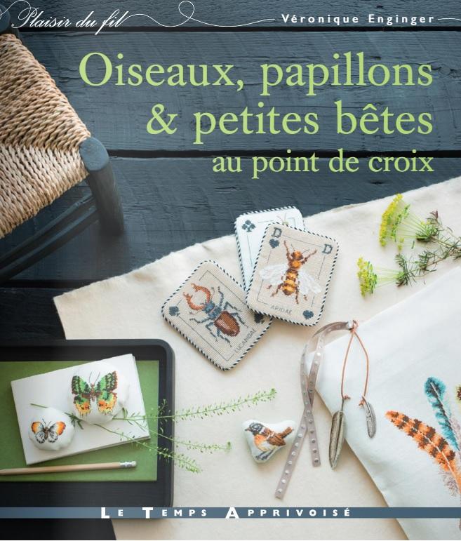 OISEAUX, PAPILLONS＆PETITES BETES AU POINT DE CROIX - ハードカバー書籍