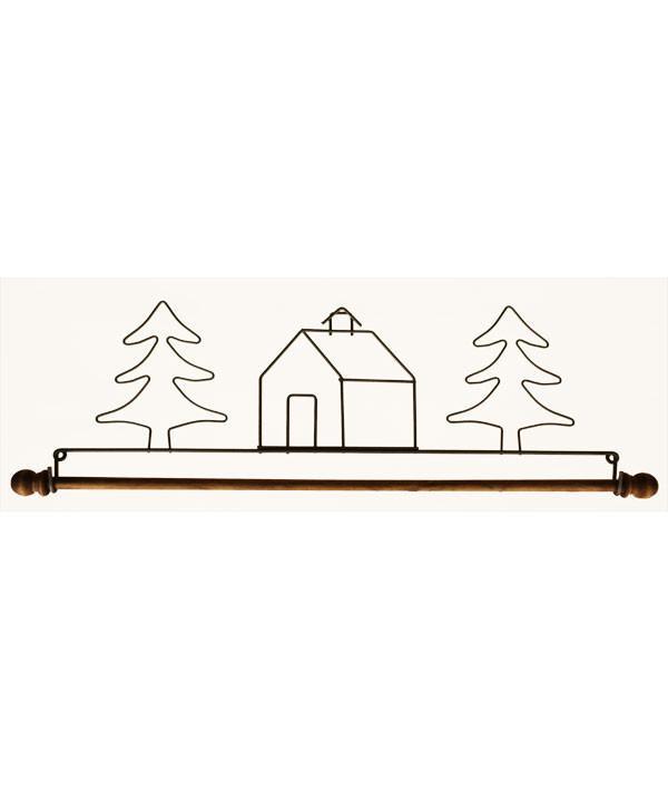 クロスステッチCRAFT HOLDER MAISON&SAPINS 30cm