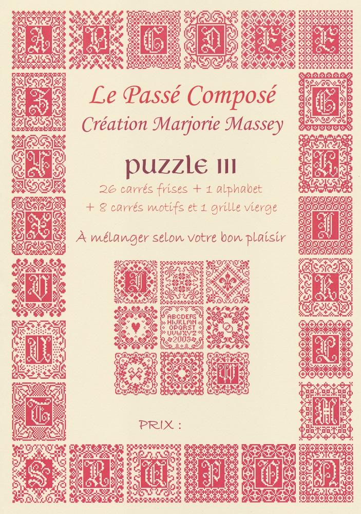 クロスステッチ　MARJORIE MASSEY - Puzzle 3
