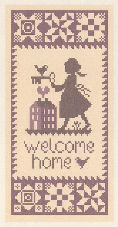 クロスステッチ　MARJORIE MASSEY - Welcome Home