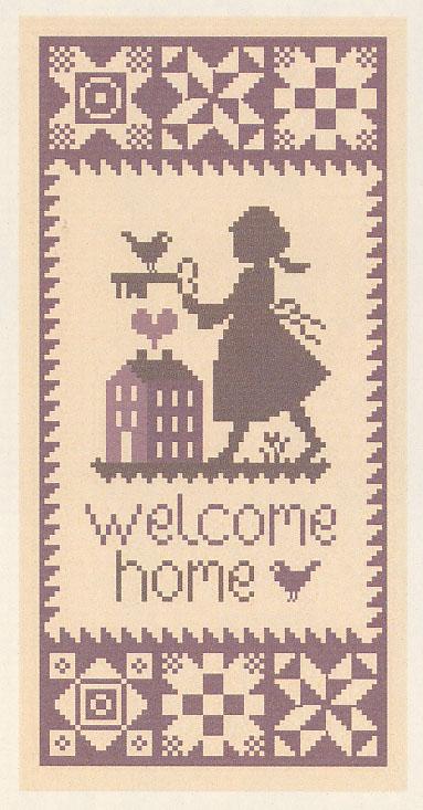 クロスステッチ MARJORIE MASSEY - Welcome Home
