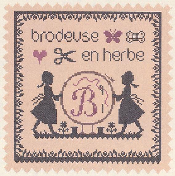 クロスステッチ MARJORIE MASSEY - Brodeuse en herbe