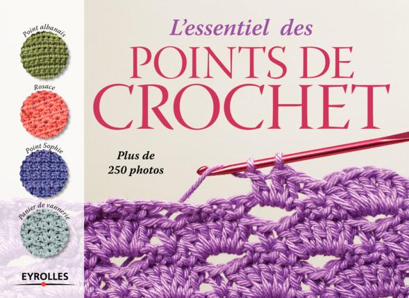 編み物　L'ESSENTIEL DES POINTS DE CROCHET - ソフトカバー書籍