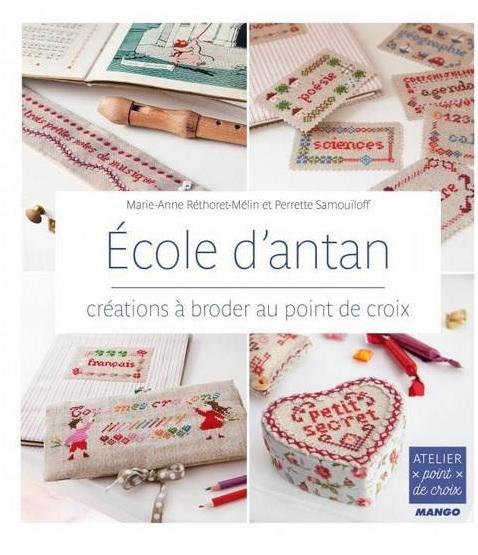 クロスステッチ ECOLE D'ANTAN CREATIONS A BRODER AU POINT DE CROIX