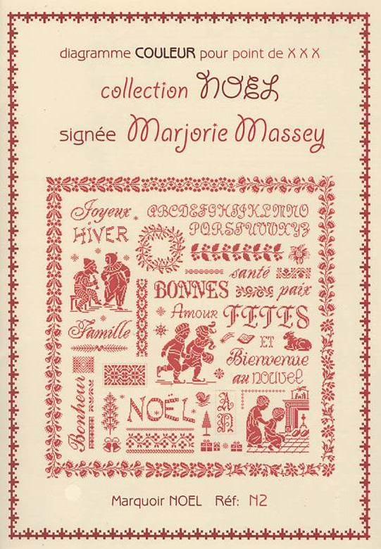 MARJORIE MASSEY　クリスマス図案