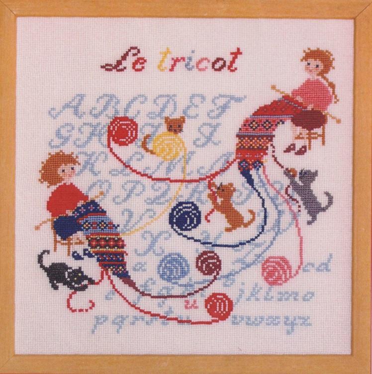 クロスステッチ　Le p'tit monde de Perrette - LE TRICOT 