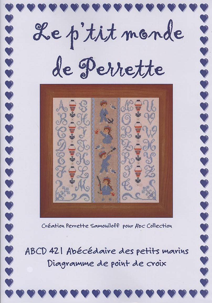 クロスステッチ Le p'tit monde de Perrette - Abecedaire des petits marins