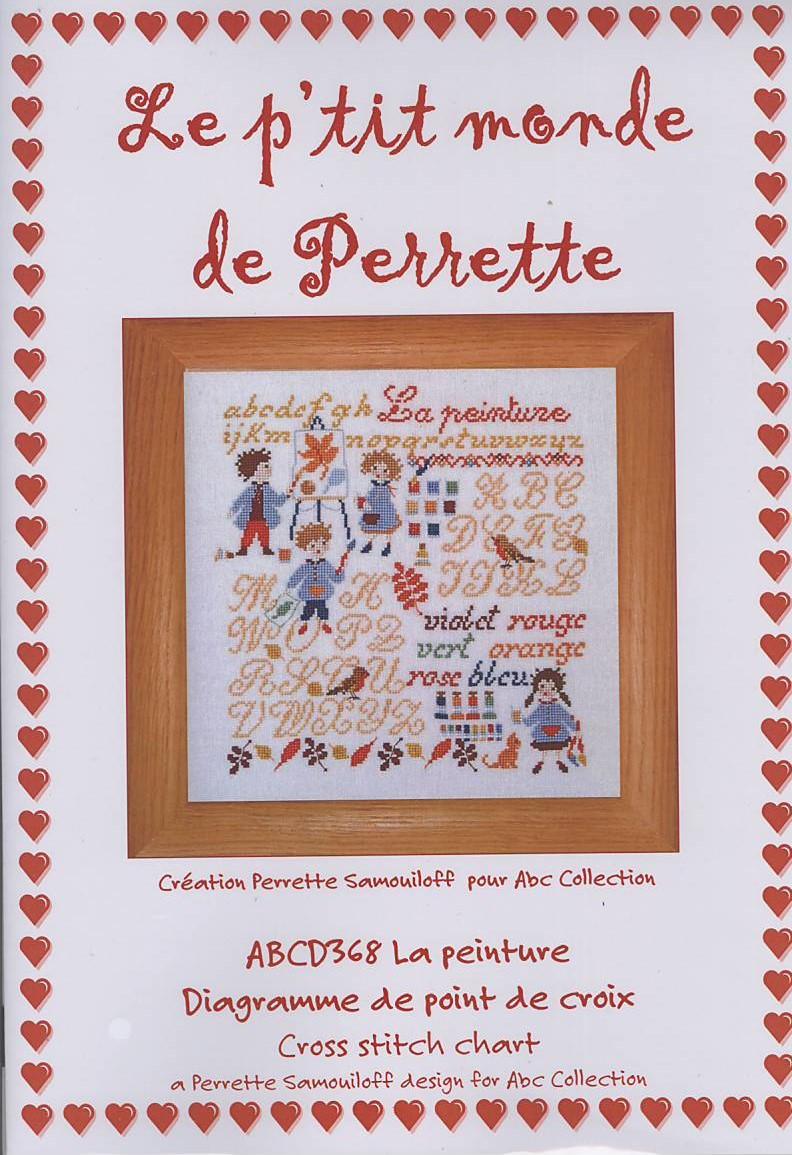 クロスステッチ　Le p'tit monde de Perrette - La peinture