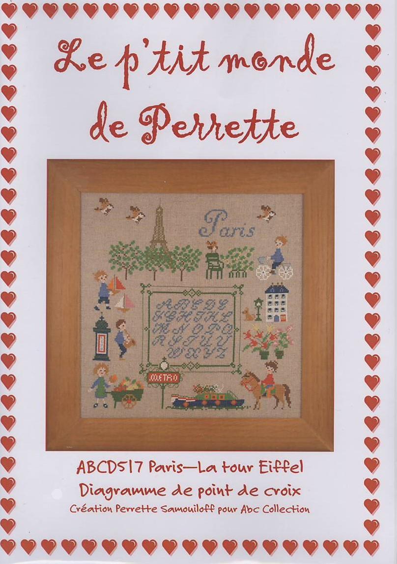 クロスステッチ Le p'tit monde de Perrette - PARIS LA TOUR EIFFEL