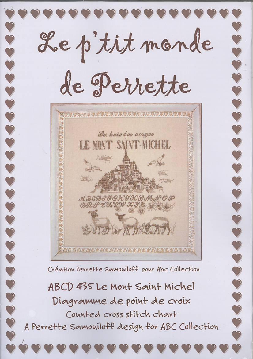 クロスステッチ Le p'tit monde de Perrette - LE MONT SAINT-MICHEL