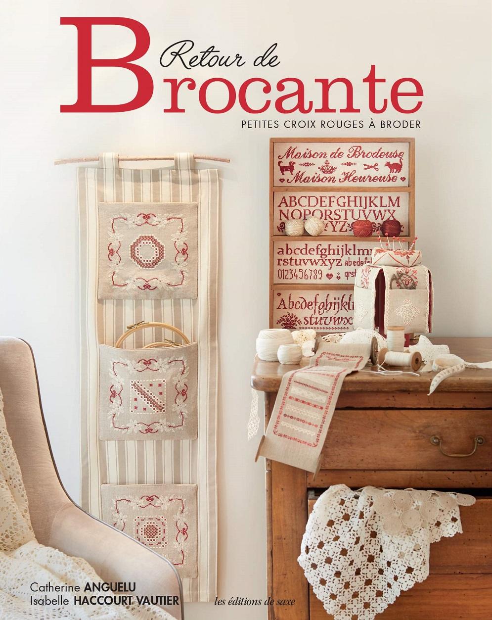 クロスステッチ RETOUR DE BROCANTE - PETITES CROIX A BRODER