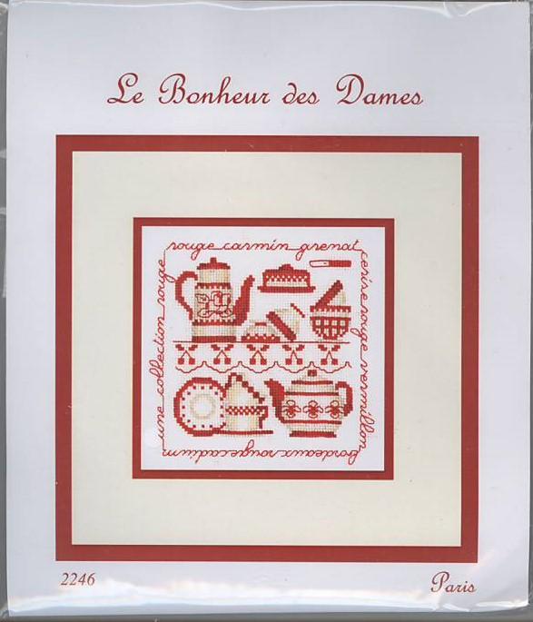 クロスステッチ LE BONHEUR DES DAMES キット粗織布 - Collection Rouge