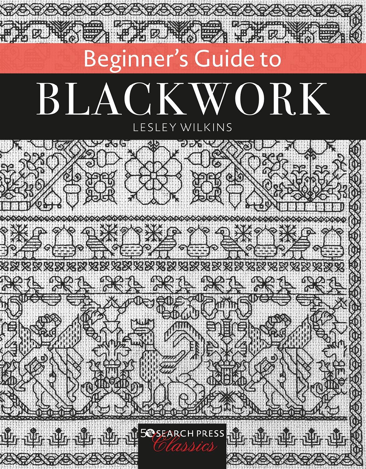 クロスステッチ　BEGINNER'S GUIDE TO BLACKWORK - ソフトカバー書籍