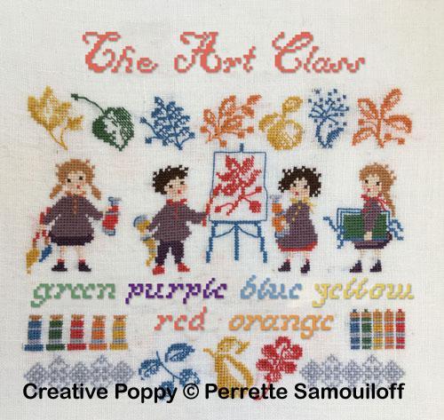 クロスステッチ　PERRETTE SAMOUILOFF CP図案 - The Art Class