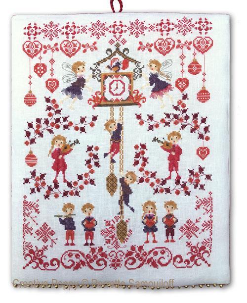 PERRETTE SAMOUILOFF CP図案 - Christmas Cuckoo Clock