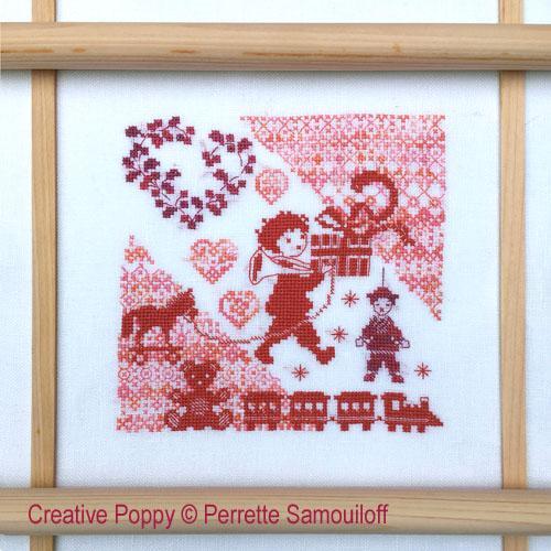 クロスステッチ　　PERRETTE SAMOUILOFF CP図案 - The Christmas Present