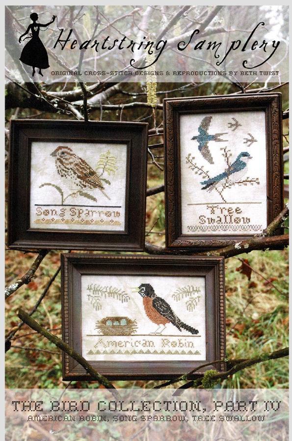クロスステッチ Heartstring Samplery図案 - The Bird Collection Part 4