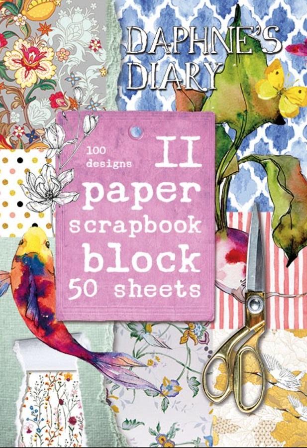 各種クラフト　DAPHNE'S DIARY PAPER SCRAPBOOK - Block 50 sheets#2