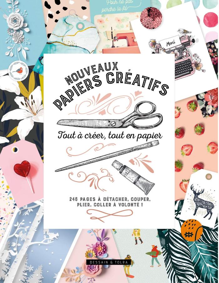 NOUVEAUX PAPIERS CREATIFS - ソフトカバー書籍