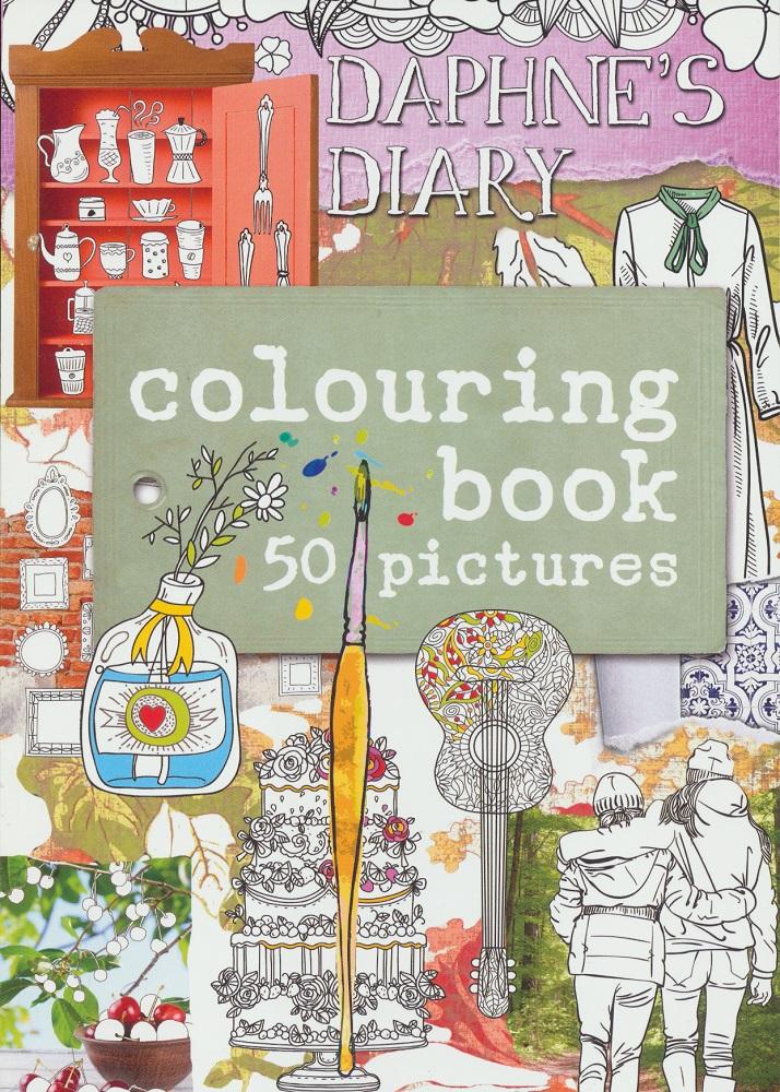 DAPHNE'S DIARY COLOURING BOOK - 50 pages