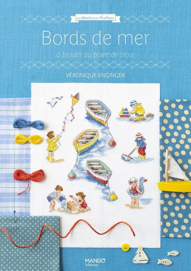 クロスステッチ　BORDS DE MER A BRODER AU POINT DE CROIX - ハードカバー書籍