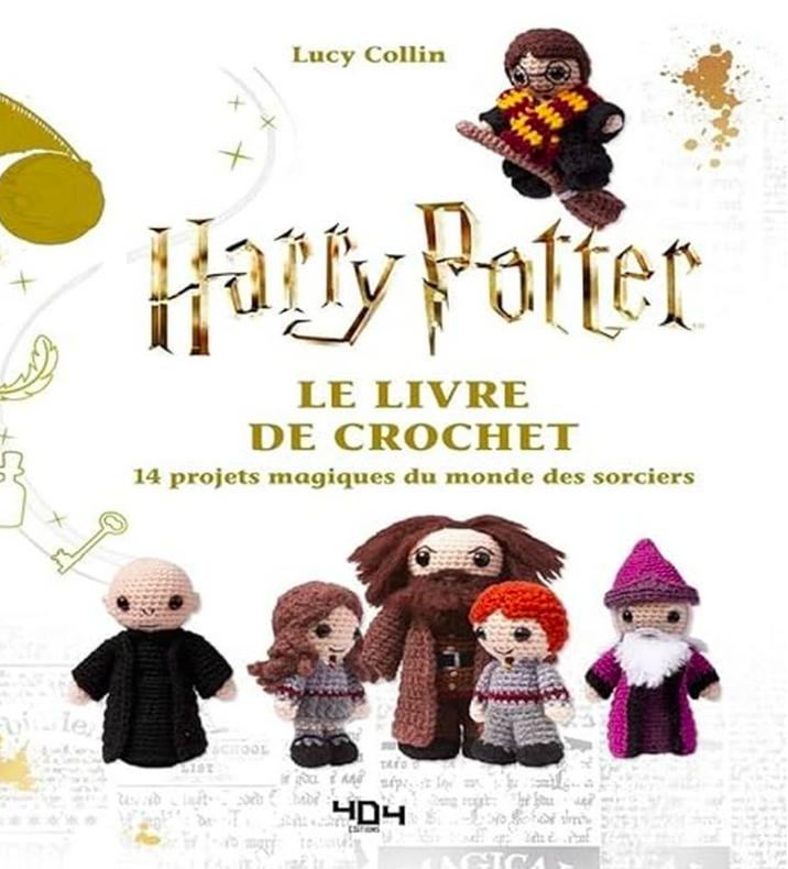 編み物　HARRY POTTER LE LIVRE DE CROCHET - ハードカバー書籍
