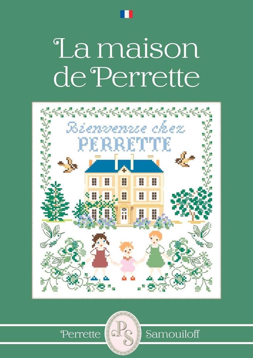 クロスステッチ　Perrette Samouiloff図案（時の流れ） - La maison de Perrette