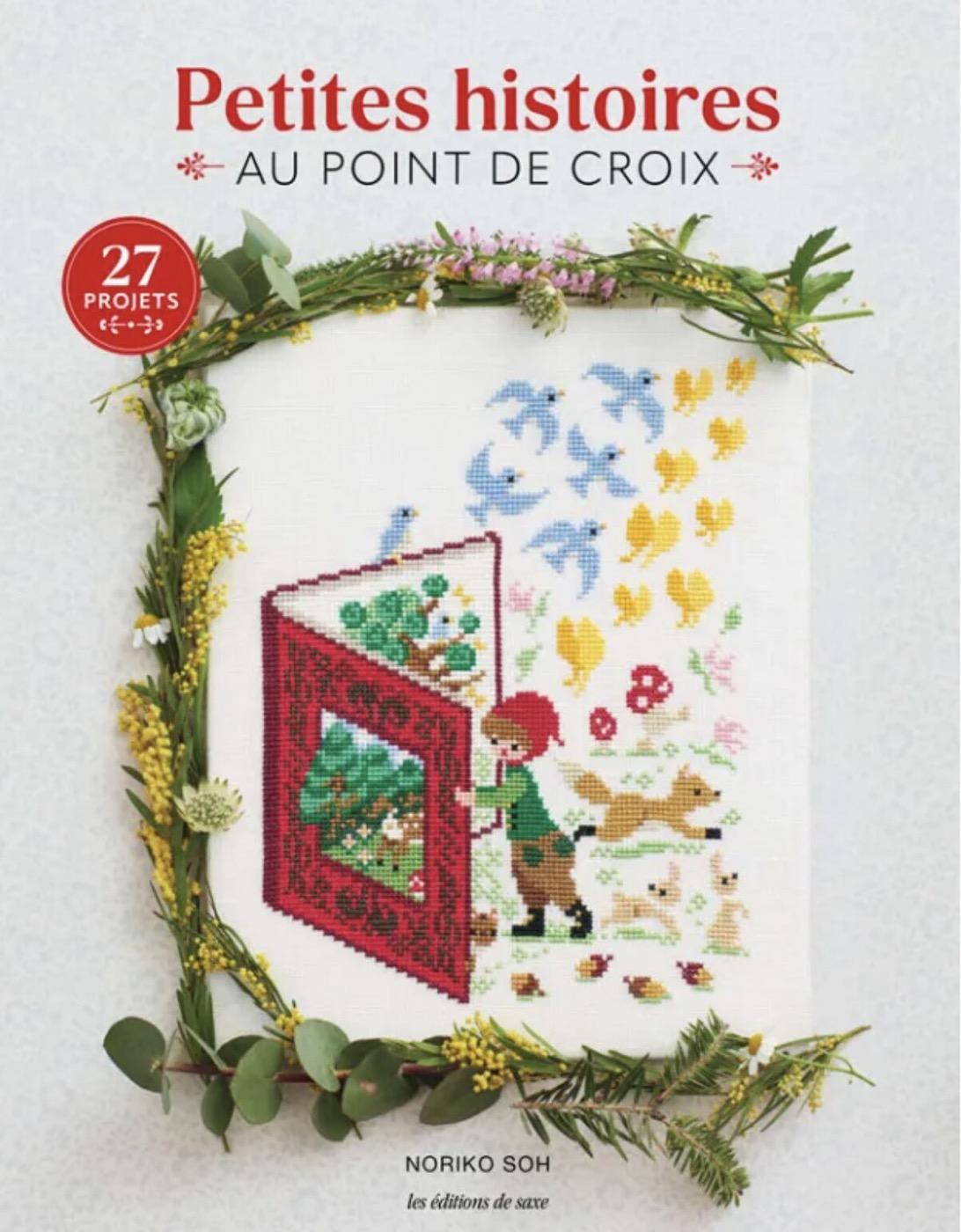 クロスステッチ　PETITES HISTOIRES AU POINT DE CROIX - ソフトカバー書籍