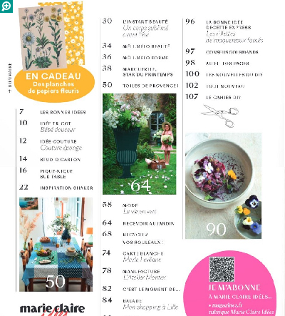 洋雑誌、洋書、輸入手芸のマガジンマート - MARIE CLAIRE IDEES