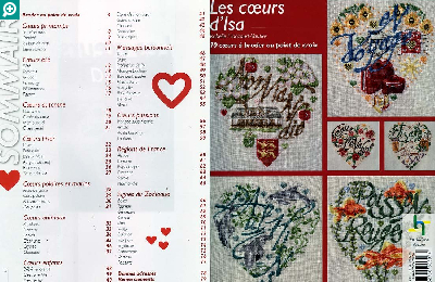 洋雑誌、洋書、輸入手芸のマガジンマート - LES COEURS D'ISA TOME1