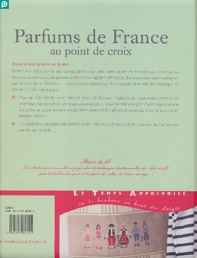 趣味・スポーツ・実用 Parfums de France   au point de croix 洋雑誌、洋書、輸入手芸のマガジンマート - PARFUMS DE FRANCE
