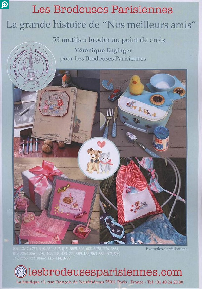 洋雑誌、洋書、輸入手芸のマガジンマート - Les Brodeuses Parisiennes