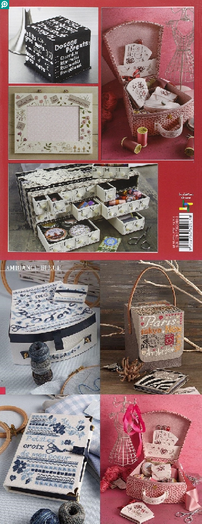 洋雑誌、洋書、輸入手芸のマガジンマート - CARTONNAGE BRODE A 6 MAINS