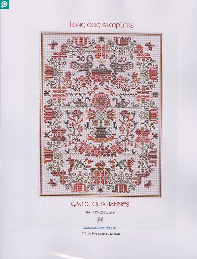 洋雑誌、洋書、輸入手芸のマガジンマート - LONG DOG SAMPLERS 図案